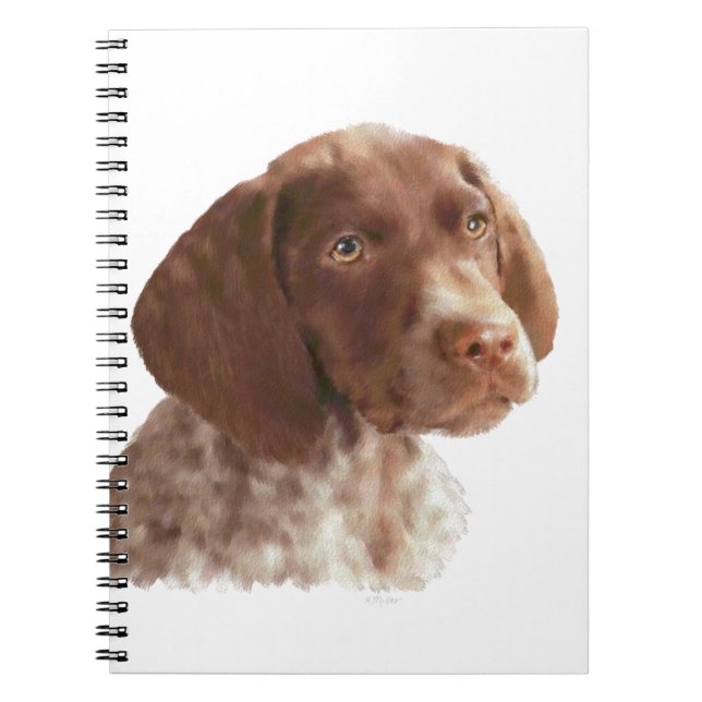 German Shorthair Puppy Notebook (Front)