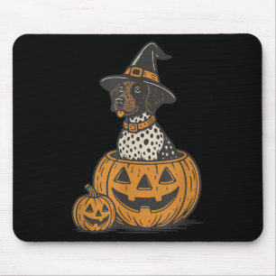 German Shorthaired Inter Halloween Gsp Dog Mom Dog Mouse Mat