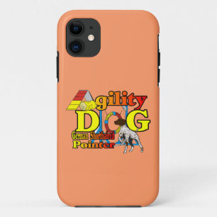 German Shorthaired Pointer Agility iPhone 11 Case