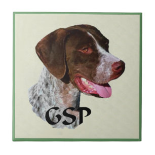 German Shorthaired Pointer Art Tile