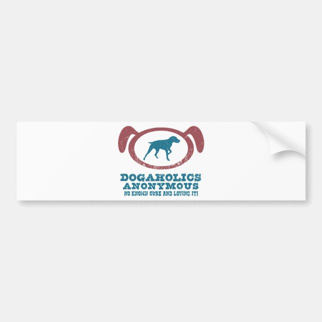 German Shorthaired Pointer Bumper Sticker (Front)