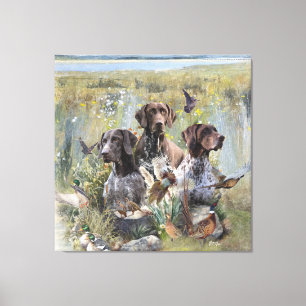 German Shorthaired Pointer Canvas Print