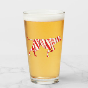GERMAN SHORTHAIRED POINTER - Christmas Candy Cane Glass