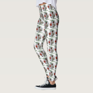 German Shorthaired Pointer Christmas Leggings