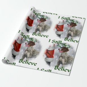 German Shorthaired Pointer Christmas Wrapping Paper