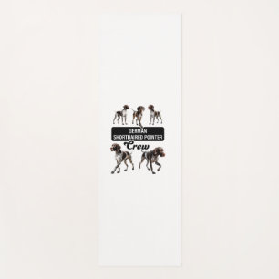 German Shorthaired Pointer Crew Yoga Mat