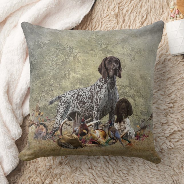 German Shorthaired Pointer  Cushion (Blanket)