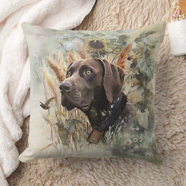 German Shorthaired Pointer Cushion (Blanket)