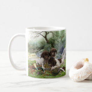 German Shorthaired Pointer cute  puppies     Coffee Mug