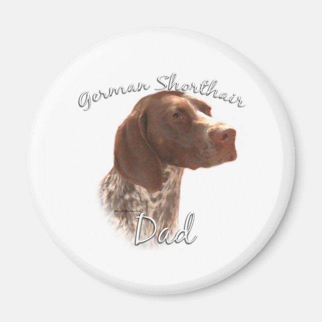 German Shorthaired Pointer Dad 2 Magnet (Front)