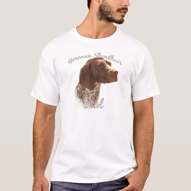 German Shorthaired Pointer Dad 2 T-Shirt (Front)