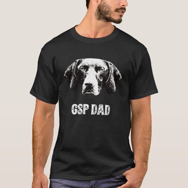 German Shorthaired Pointer Dad T-Shirt (Front)