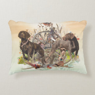 German Shorthaired Pointer Decorative Cushion