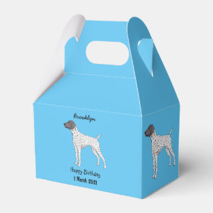 German Shorthaired Pointer dog cartoon Favour Box