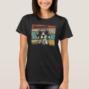 German Shorthaired Pointer Dog Cool Simple Vintag T-Shirt