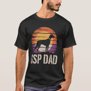 German Shorthaired Pointer Dog GSP Dad T-Shirt