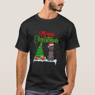German Shorthaired Pointer Dog Xmas Tree Lights Do T-Shirt