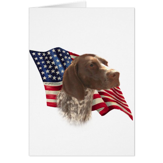 German Shorthaired Pointer Flag (Front)