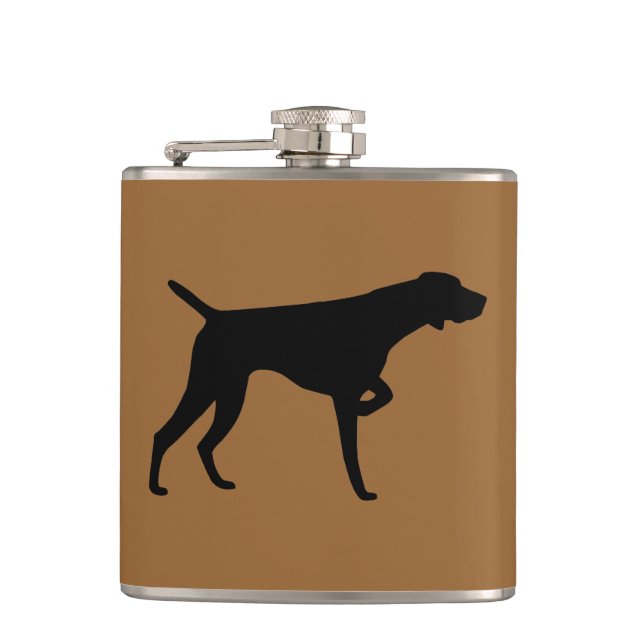 German Shorthaired Pointer Flask (Front)