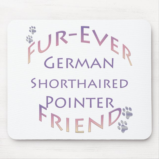 German Shorthaired Pointer Furever Mouse Mat (Front)