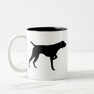 German Shorthaired Pointer Gear Two-Tone Coffee Mug