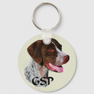 German Shorthaired Pointer Gifts Key Ring