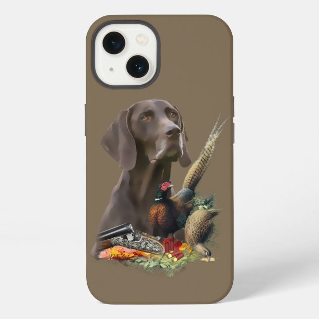 German Shorthaired Pointer GSP     Case-Mate iPhon iPhone Case (Back)