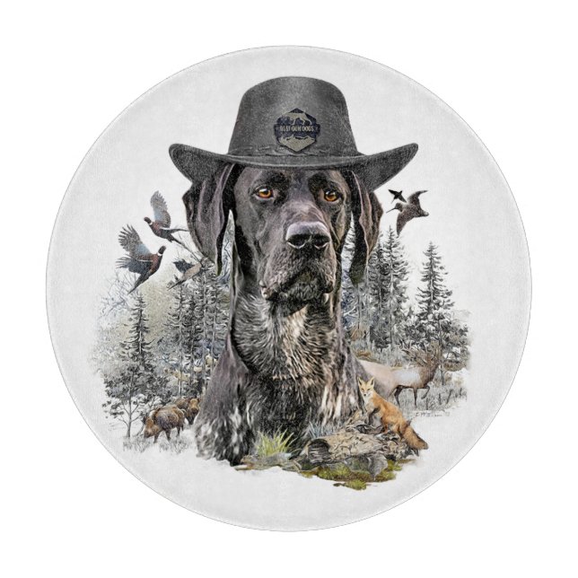 German Shorthaired Pointer GSP    Cutting Board (Front)