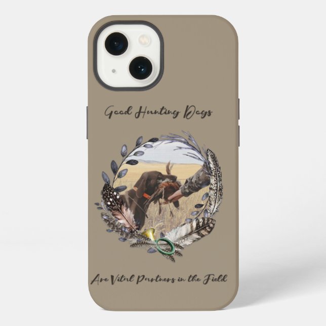 German Shorthaired Pointer GSP      iPhone Case (Back)