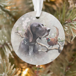 german shorthaired pointer, gsp ornament
