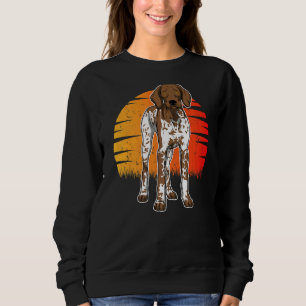 German Shorthaired Pointer Gsp Sunset Sweatshirt