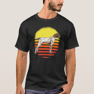 German Shorthaired Pointer Gsp Sunset T-Shirt
