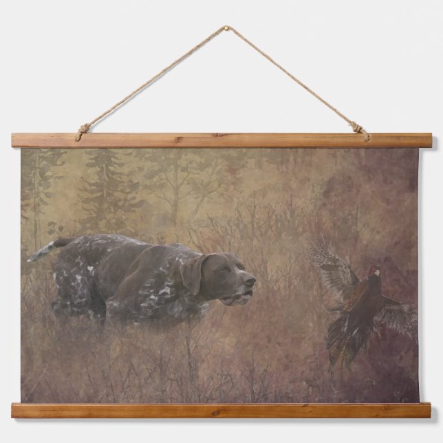 German Shorthaired Pointer Hanging Tapestry (Front)