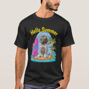 German Shorthaired Pointer Hello Summer Dog  Vacat T-Shirt