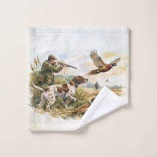German Shorthaired Pointer ,hunting Bath Towel Set