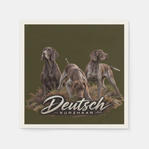 German Shorthaired Pointer– Hunting Collection Napkin