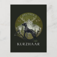 German Shorthaired Pointer , Hunting  logo 