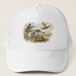 German Shorthaired Pointer ,hunting Trucker Hat