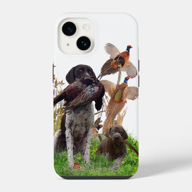 German Shorthaired Pointer    iPhone Case (Back)