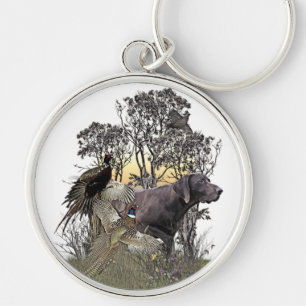 German Shorthaired Pointer Key Ring