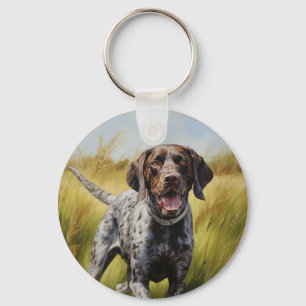German Shorthaired Pointer Key Ring