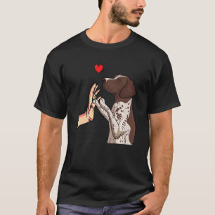 German Shorthaired Pointer Love Gsp Dog Mum Girls  T-Shirt