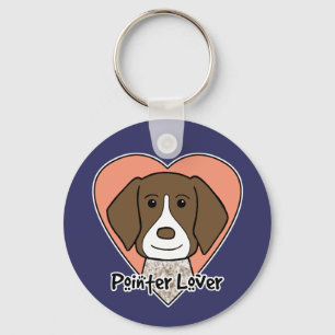 German Shorthaired Pointer Lover Key Ring