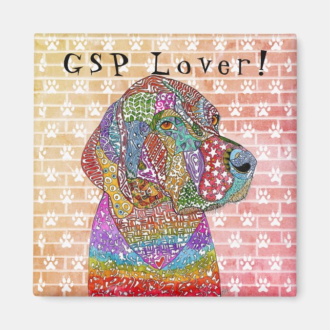 German Shorthaired Pointer Lover Magnet (Front)