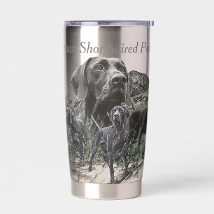 German Shorthaired Pointer Lovers Insulated Tumbler