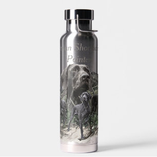 German Shorthaired Pointer Lovers Water Bottle