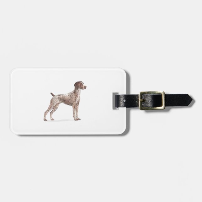 German Shorthaired Pointer Luggage Tag (Front Horizontal)