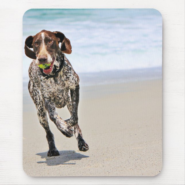 German Shorthaired Pointer - Luke - Riley Mouse Mat (Front)