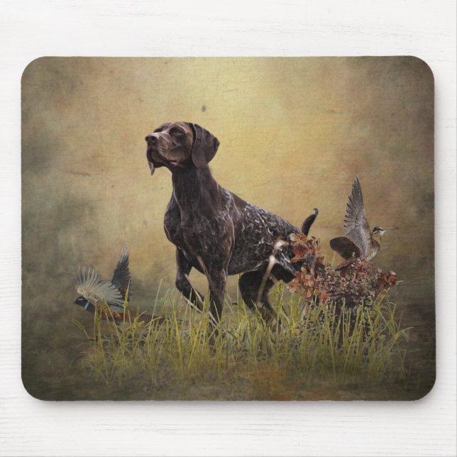 German Shorthaired Pointer  Mouse Mat (Front)