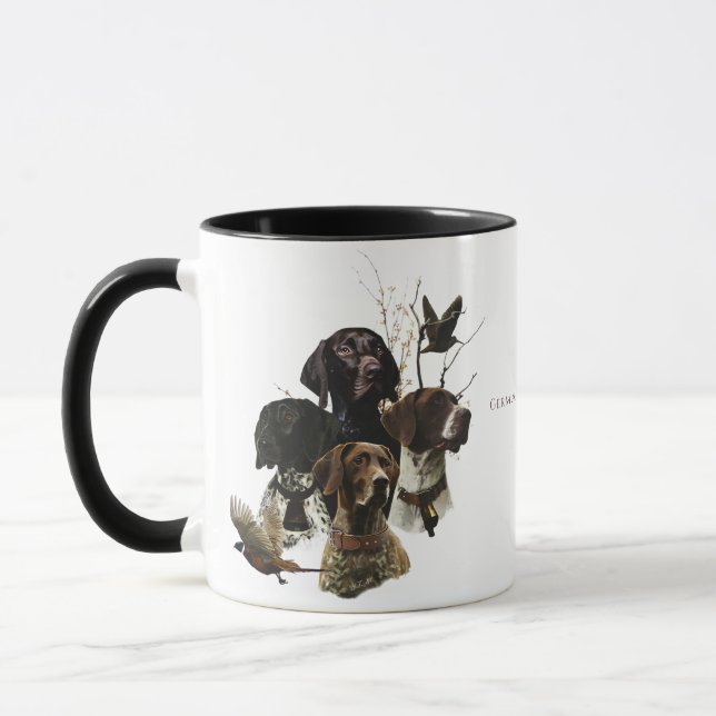 German Shorthaired Pointer Mug (Left)